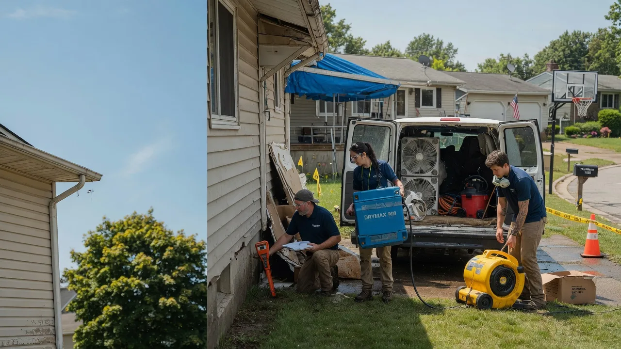 Ceiling Leak Cleanup in Hiawatha, WV near me