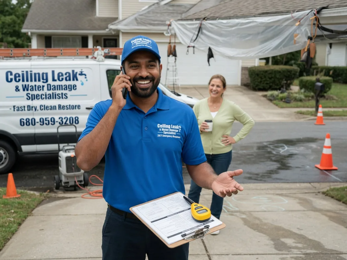 Ceiling Leak Cleanup Hiawatha, WV FAQs